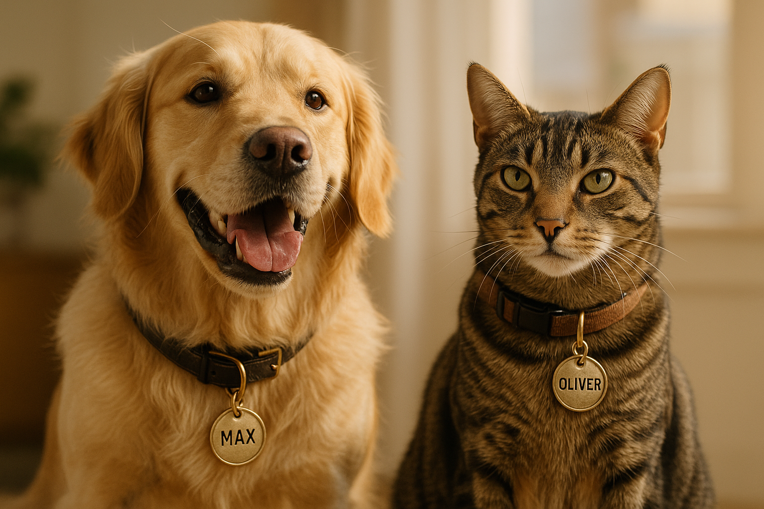 Médailles et colliers : astuces pour une identification durable de votre animal