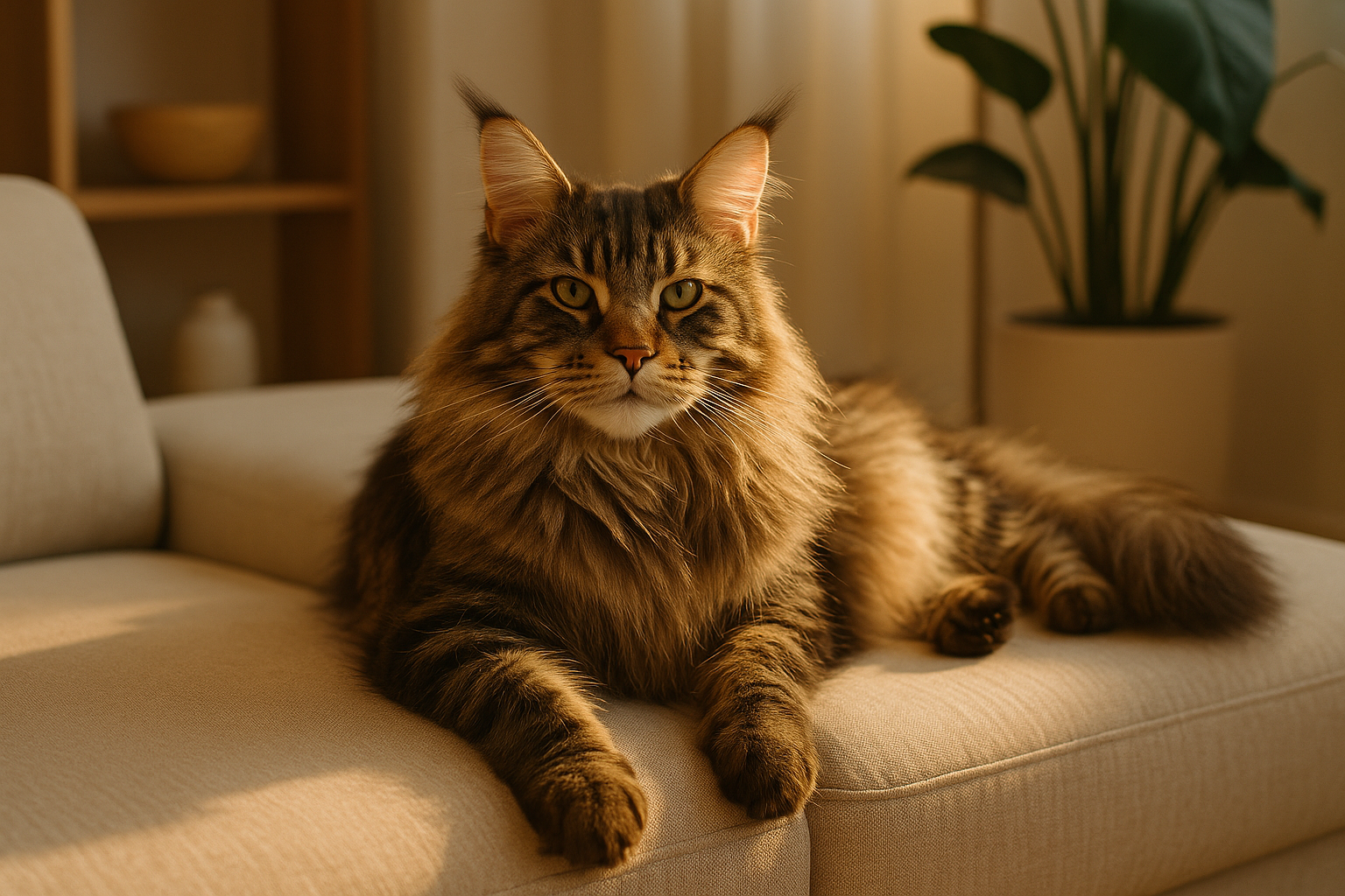 Profil du Maine Coon : Soins Quotidiens et Environnement Idéal